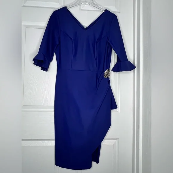 alex evenings royal blue dress Alex Evenings Regular
